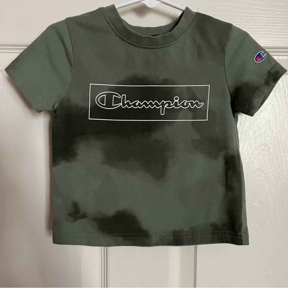 Toddler Champion Green & Black Short Sleeve Size 2T